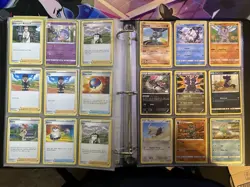 Pokemon Binder Collection Over 200 Cards NM-HP WOTC Original Binder Included - Image 12