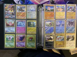 Pokemon Binder Collection Over 200 Cards NM-HP WOTC Original Binder Included - Image 16