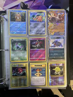 Pokemon Binder Collection Over 200 Cards NM-HP WOTC Original Binder Included - Image 17