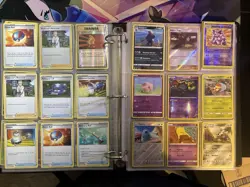 Pokemon Binder Collection Over 200 Cards NM-HP WOTC Original Binder Included - Image 5