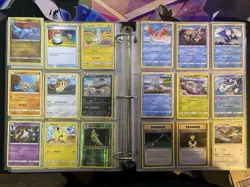 Pokemon Binder Collection Over 200 Cards NM-HP WOTC Original Binder Included - Image 6