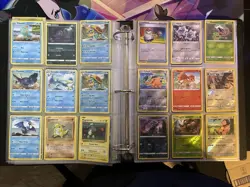 Pokemon Binder Collection Over 200 Cards NM-HP WOTC Original Binder Included - Image 8