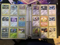 Pokemon Binder Collection Over 200 Cards NM-HP WOTC Original Binder Included - Image 9