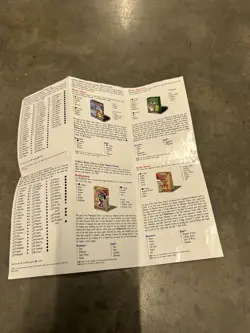 Pokemon Base Set Jungle & Fossil Card List 1999 Wotc Card Lists - Image 3