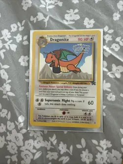 #5 Dragonite pokemon the first movie promo card. 1999 wizards and #3 Mewtwo - Image 1