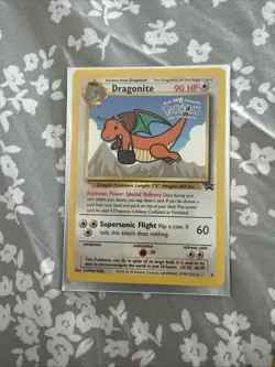 #5 Dragonite pokemon the first movie promo card. 1999 wizards and #3 Mewtwo - Image 5