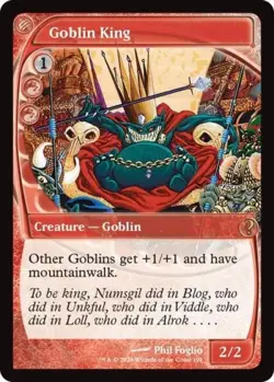MTG - Goblin King (Future Sight) - Mystery Booster 2 - Light Play - Normal - Image 1