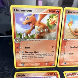 🔥 Lot Of Trainer Kit Minun Set Pokemon Cards Charmander Charmeleon Arcanine - Image 2