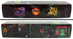 Magic: The Gathering (MTG) Card Storage Box, 1996, Black Mana Symbol - Image 2