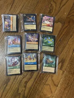 Disney Lorcana Cards Bulk Lot 500+ Cards Mixed Sets Rarities Colors Finishes NM - Image 5