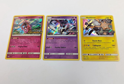 3 Rare Pokemon Pre-release, Black Star Promo Gold Stamp STAFF cards NM - Image 9