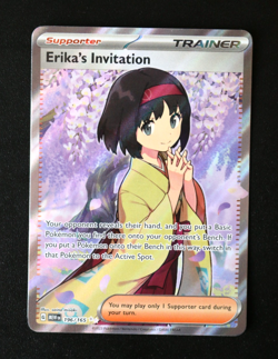 Pokémon Card - Erika's Invitation 196/165 - S&V 151 English - Ultra Rare - NM ⭐ - Image 7