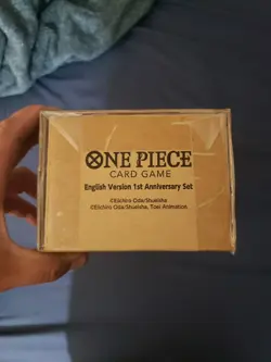 One Piece Card Game English 1st Anniversary Set unopened  (sealed) - Image 1