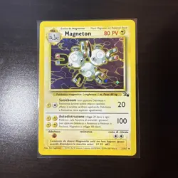 Pokémon TCG Magneton Fossil Holo Rare Card 11/62 Italian - Image 3