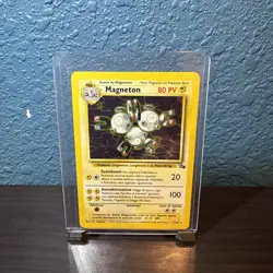 Pokémon TCG Magneton Fossil Holo Rare Card 11/62 Italian - Image 5