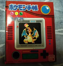 Charizard Pokemon handbook snack sticker pokemon sticker card Bandai Japan 1996 - Image 1