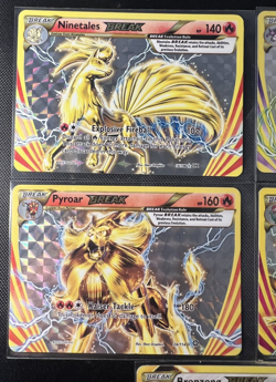 Pokemon TCG Break Cards Lot of 5 XY Evolutions Ninetales Nidoking Pyroar LP/NM - Image 10
