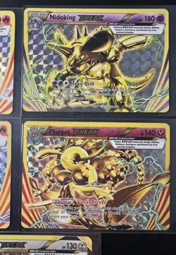 Pokemon TCG Break Cards Lot of 5 XY Evolutions Ninetales Nidoking Pyroar LP/NM - Image 3