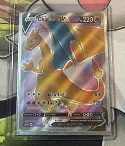 Pokemon Black Star Promo Charizard V SWSH050 Sealed -Champions Path ETB Card #A3 - Image 1