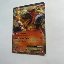 Entei EX - 13/108 - Pokemon Dark Explorers Black & White Ultra Rare Card - MP/C - Image 5