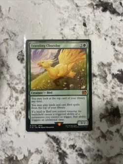 Magic: The Gathering Final Fantasy Traveling Chocobo Mythic Card 0210 - Image 1