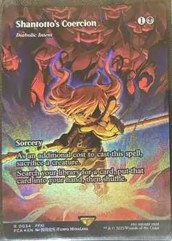 Shantotto's Coercion 34 - Foil - Final Fantasy Magic The Gathering MTG - Image 1