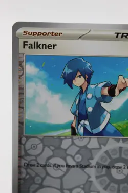 Pokemon TCG Paldea Evolved Falkner 180/193 - Near Mint - Reverse Holo - Image 3