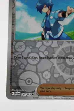Pokemon TCG Paldea Evolved Falkner 180/193 - Near Mint - Reverse Holo - Image 5