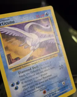 PokÃ©mon TCG - ARTICUNO #22 - POKEMON MOVIE BLACK STAR PROMO (2000) - HP - Image 3