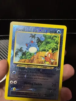 Marill 11/18 Southern Islands Reverse Holo Pokemon TCG Vintage - Image 3