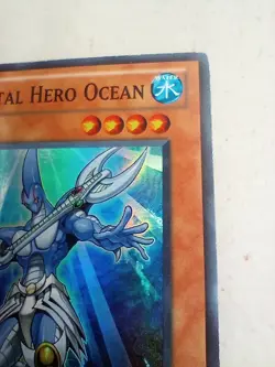 Yugioh Elemental Hero Ocean CT07-EN018 Limited Edition Super Rare Card - Image 6