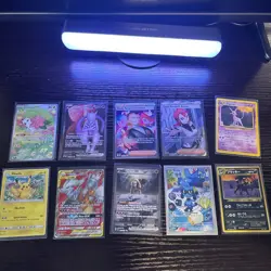 Pokemon Lot Of 33 Cards With New Stuff Like Destined Rivals And Vintage Cards - Image 1