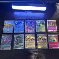 Pokemon Lot Of 33 Cards With New Stuff Like Destined Rivals And Vintage Cards - Image 2