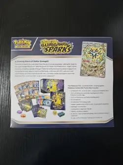 Pokemon TCG SV08: Surging Sparks Pokemon Center Exclusive ETB | Sealed - Image 2