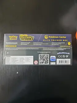 Pokemon TCG SV08: Surging Sparks Pokemon Center Exclusive ETB | Sealed - Image 7
