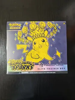 Pokemon TCG SV08: Surging Sparks Pokemon Center Exclusive ETB | Sealed - Image 8