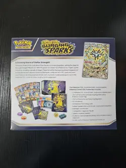 Pokemon TCG SV08: Surging Sparks Pokemon Center Exclusive ETB | Sealed - Image 9