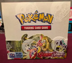Pokemon Scarlet And Violet Booster Box Base Set 36pk Factory Sealed New - Image 7
