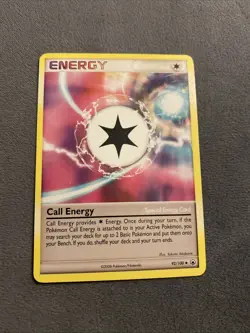 Call Energy 92/100 Majestic Dawn Regular LP Pokemon 2008 Uncommon - Image 3