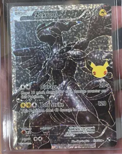 Pokemon Sword & Shield Celebrations Zekrom 114/114 Classic Collection Full Art - Image 6