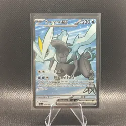 Kyurem ex 157/086 Pokémon Black Bolt Full Art Rare Holo Near Mint - Image 3