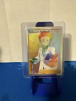 Professors Research 209/202 NM Full Art Secret Rainbow Rare Pokemon Card - Image 3