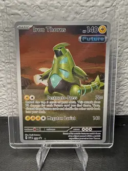 Pokemon Iron Thorns SVP 098 Temporal Forces Holo Black Star Promo NM - Image 4