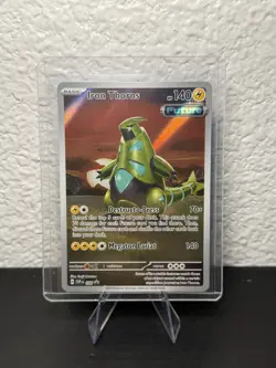 Pokemon Iron Thorns SVP 098 Temporal Forces Holo Black Star Promo NM - Image 6