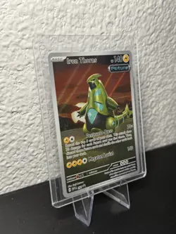 Pokemon Iron Thorns SVP 098 Temporal Forces Holo Black Star Promo NM - Image 8
