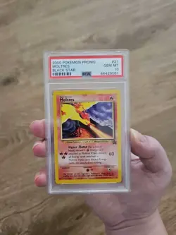 All 3 PROMOS Moltres, Zapdos, Articuno Pokemon Aoki Error PSA 10 GEM MINT - Image 10