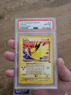 All 3 PROMOS Moltres, Zapdos, Articuno Pokemon Aoki Error PSA 10 GEM MINT - Image 3