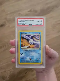 All 3 PROMOS Moltres, Zapdos, Articuno Pokemon Aoki Error PSA 10 GEM MINT - Image 9