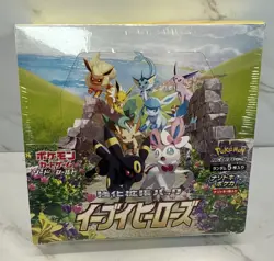 Pokemon 2021 Eevee Heroes✨S6A✨Japanese Booster Box✨New Sealed✨US SELLER - Image 1
