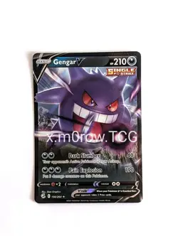 Gengar V 156/264 NM/M Ultra Rare Fusion Strike Sword & Shield Pokemon Card - Image 4